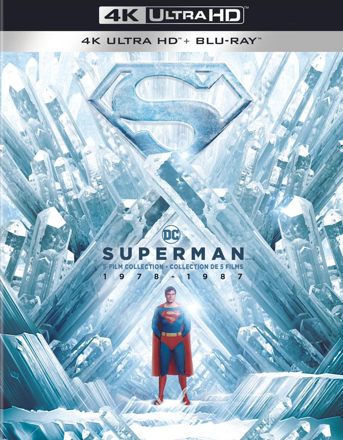 Superman 5- Film Col: I, II, II Donner Cut, III, IV (BIL/4K Ultra